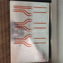Детали радиатора с алюминиевым шпателем для теплообмена